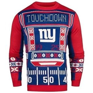 FOCO NFL New York Giants Mens Ugly Light